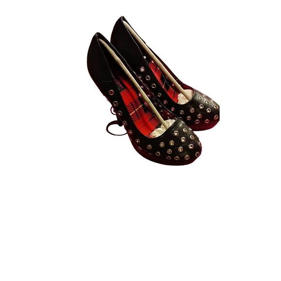 NIB Abby Dawn platform heels black great look - Picture 5 of 11